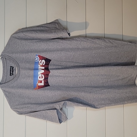 Levi's Other - LEVI'S SHORT SLEEVE TEE  L  GRAY/BLUE